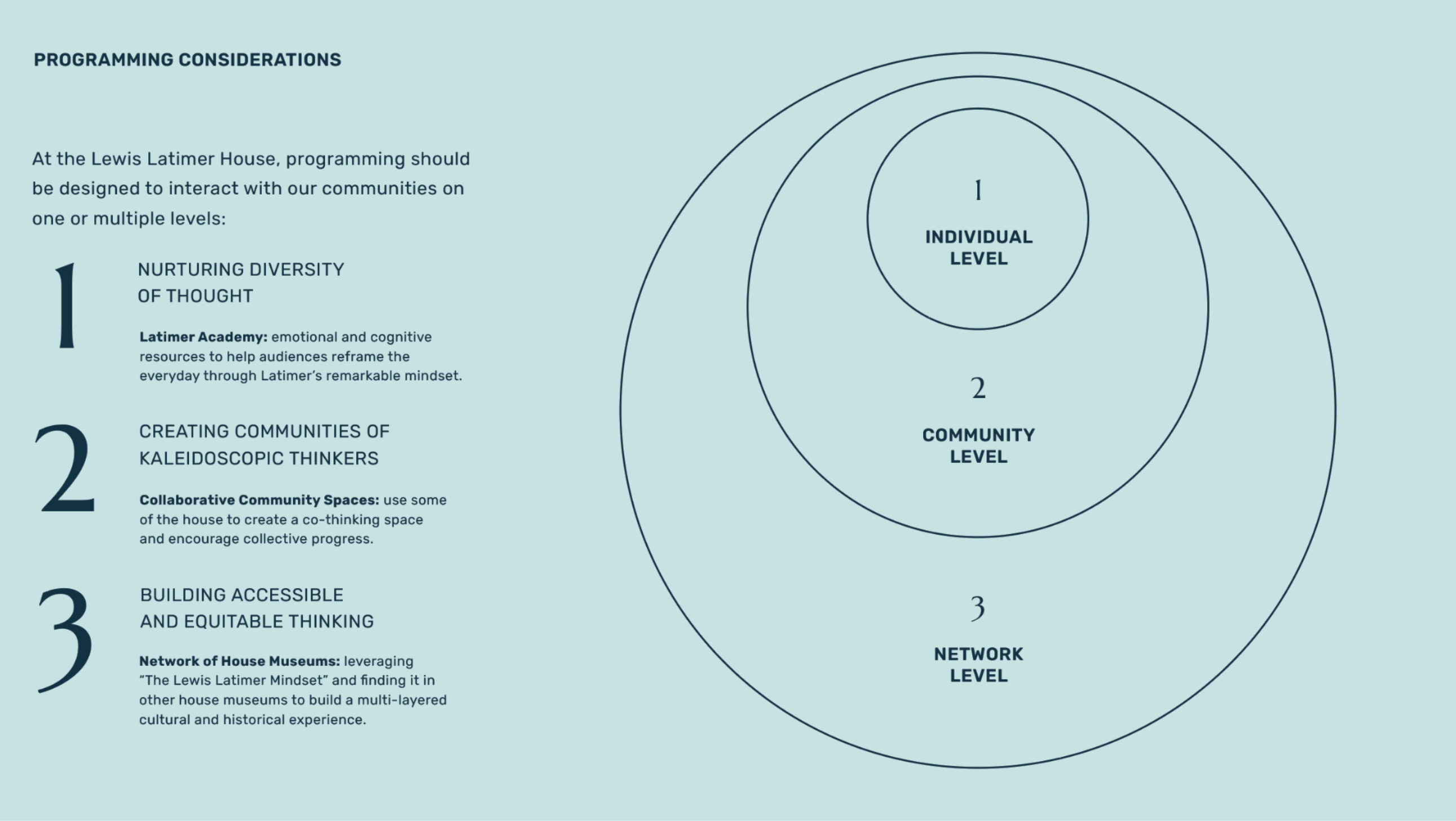Program Strategy